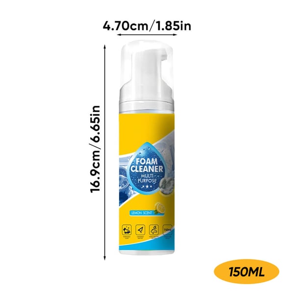 4-in-1 Multi-Enzyme Foam Cleaner – Deep Clean Car, Kitchen, Bathroom & Sofa