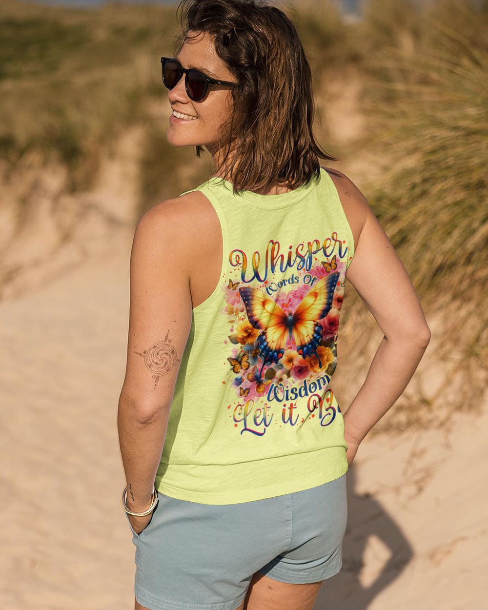 WHISPER WORDS OF WISDOM BUTTERFLY ALL OVER PRINT - TLNZ0907244