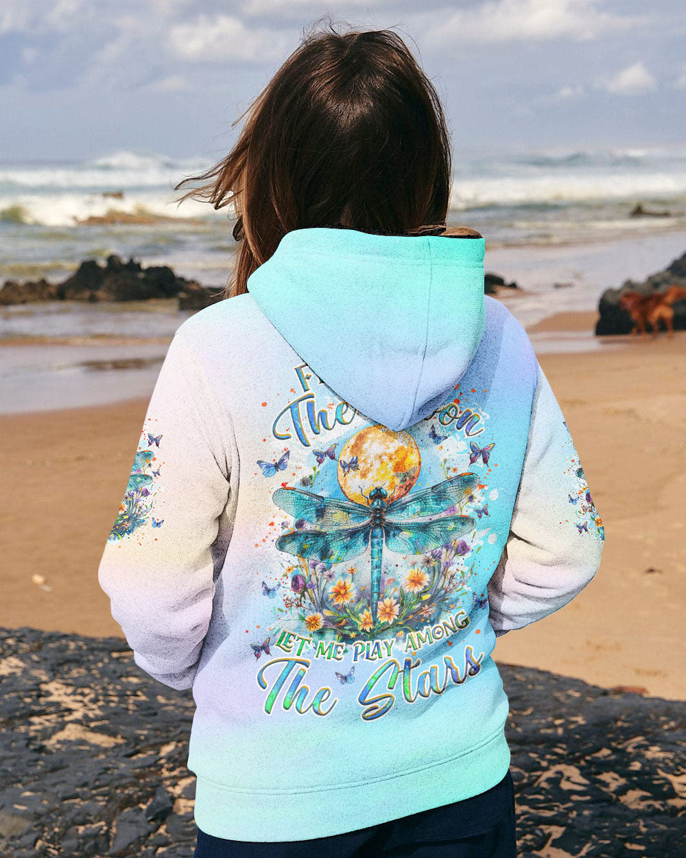 FLY ME TO THE MOON DRAGONFLY ALL OVER PRINT - TLNZ1307243