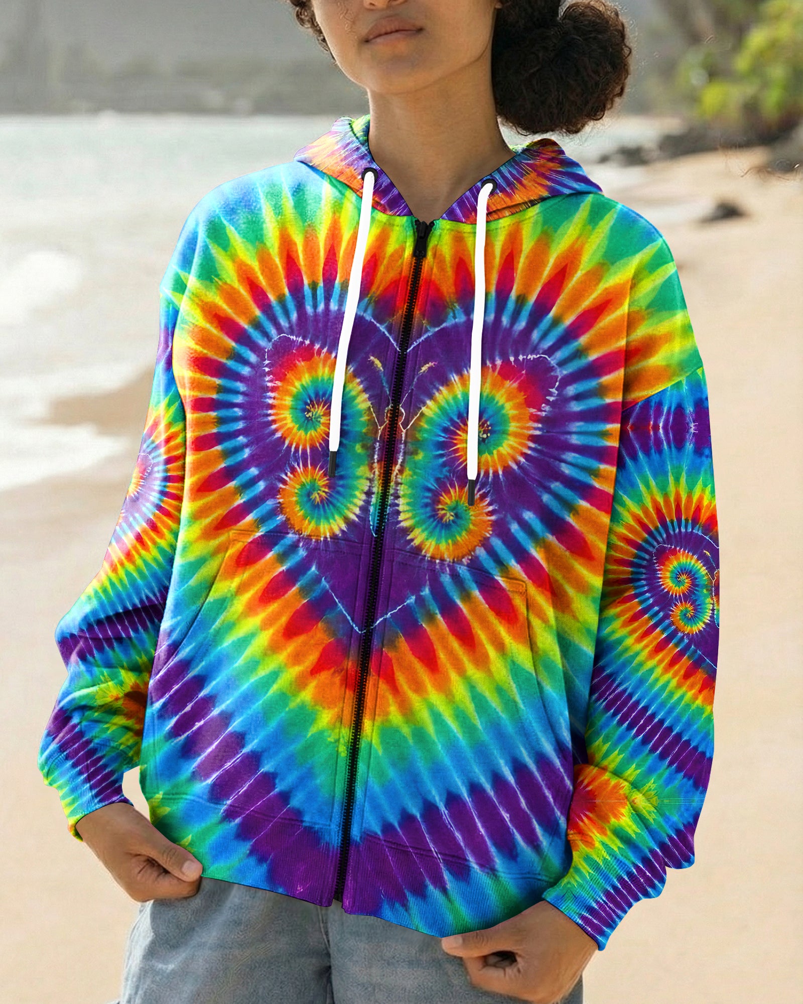 COSMIC BUTTERFLY HEART ALL OVER PRINT - TYQY1603262