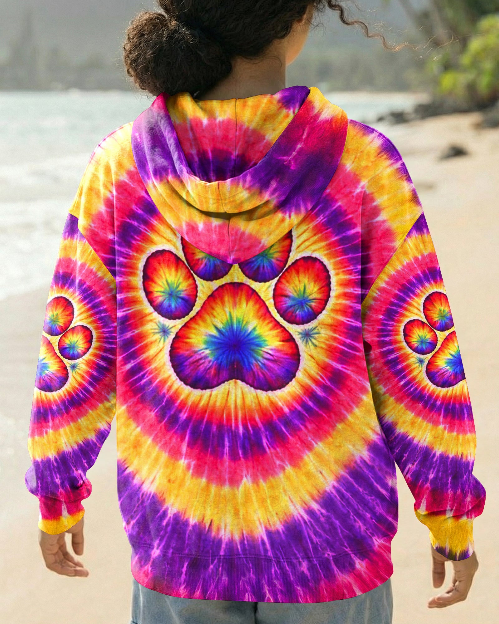 CAT MAMA SWIRL ALL OVER PRINT   - TLNT0703262