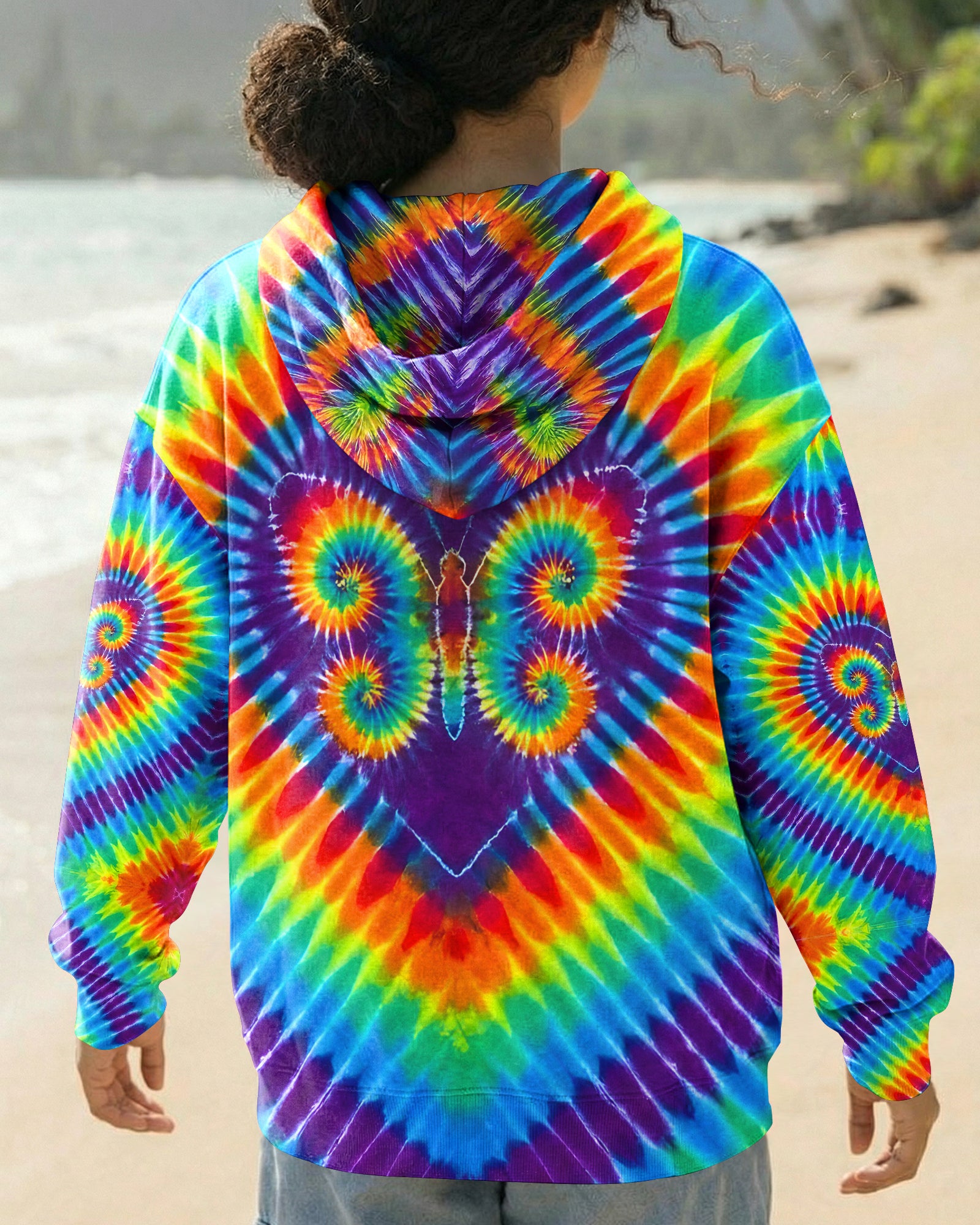 COSMIC BUTTERFLY HEART ALL OVER PRINT - TYQY1603262