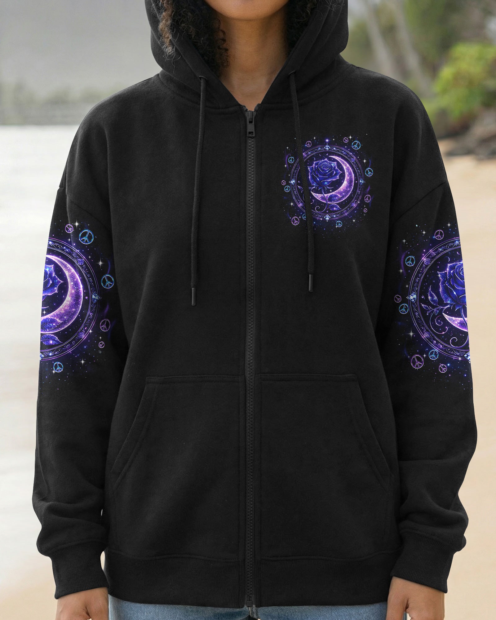 HELLO DARKNESS MY OLD FRIEND ROSE ALL OVER PRINT - TYQY2702261