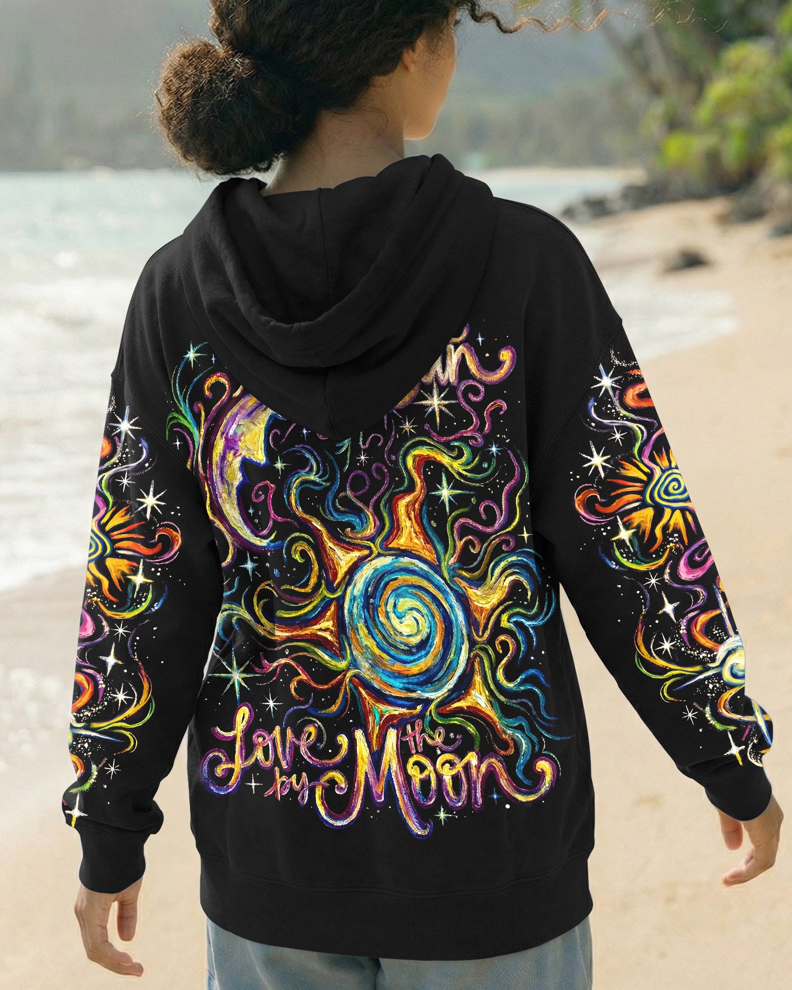 SUN AND MOON SWIRL ALL OVER PRINT - RI2603261