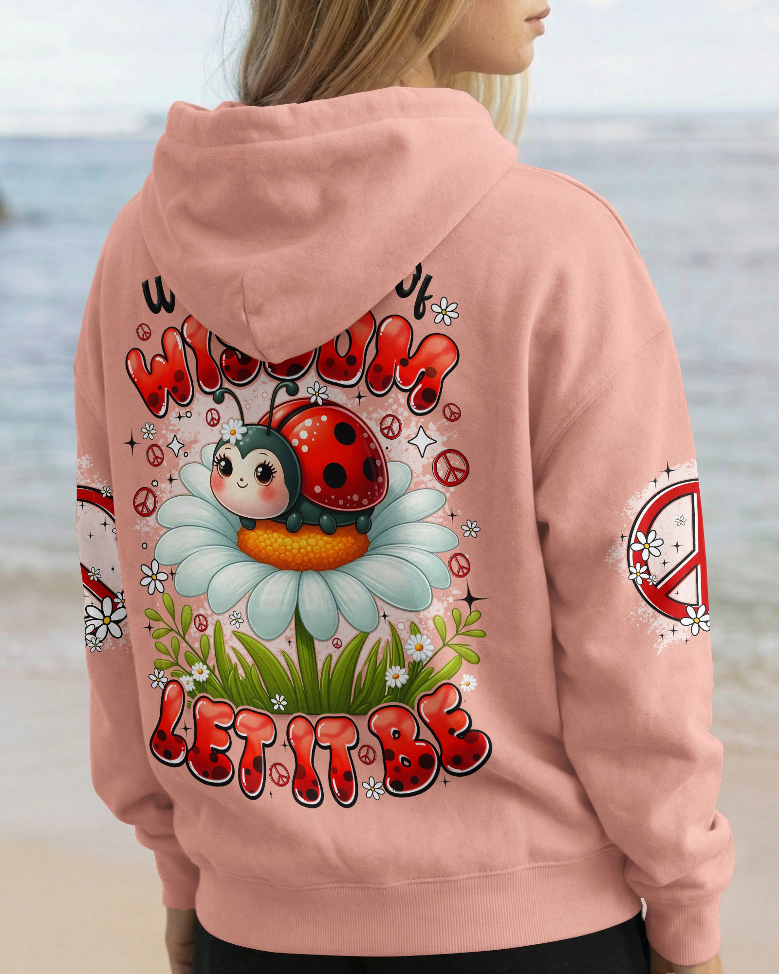WHISPER WORDS OF WISDOM LET IT BE LADYBUG ALL OVER PRINT - TYQY0203262