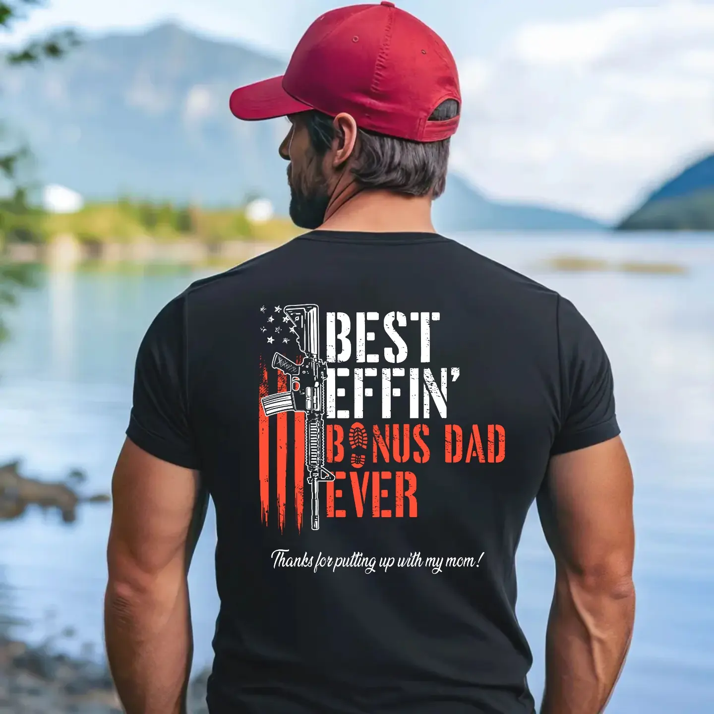 Effin’ Bonus Dad Ever Vintage T-Shirt