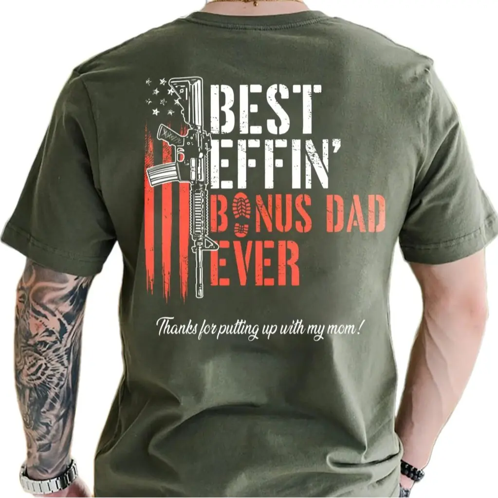 Effin’ Bonus Dad Ever Vintage T-Shirt