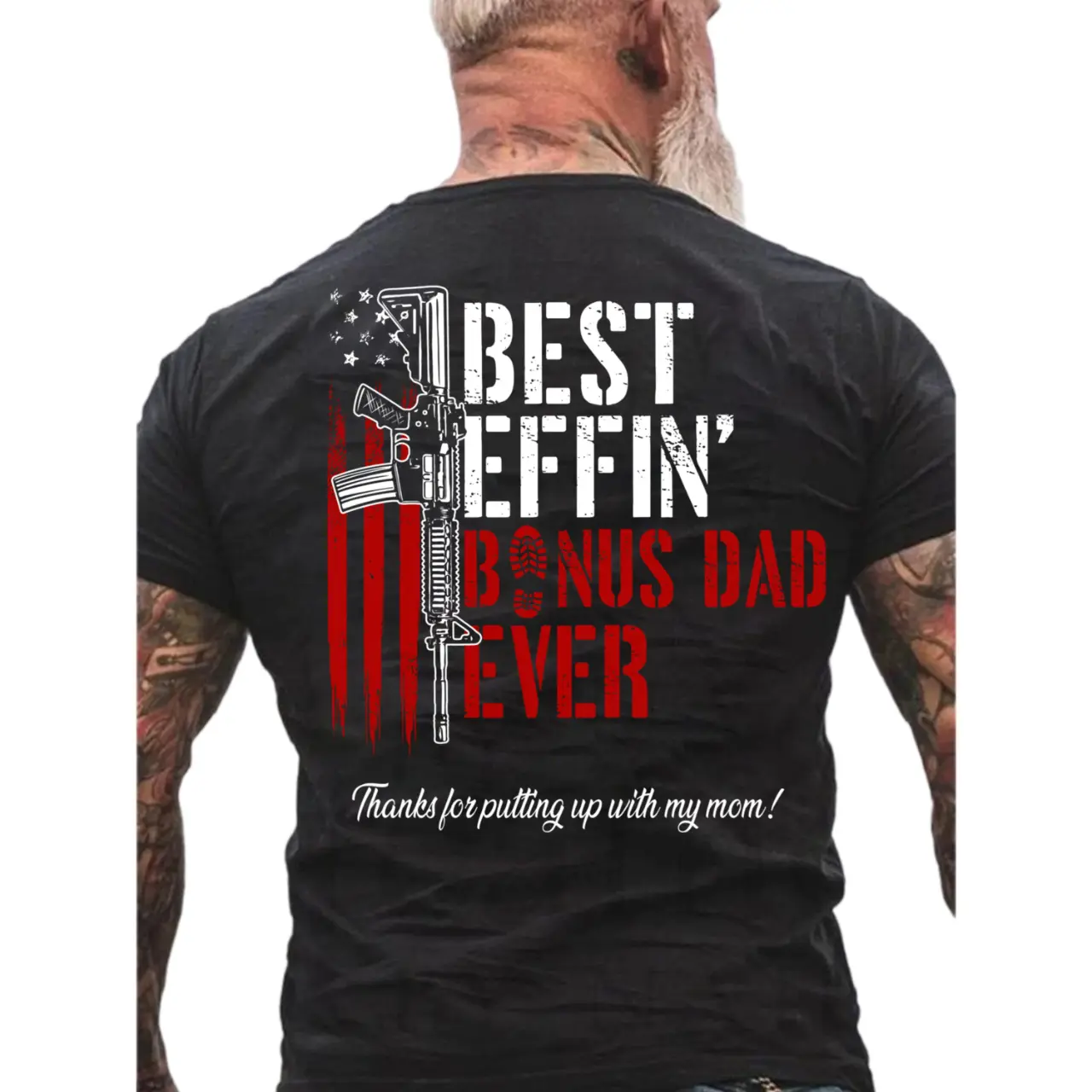 Effin’ Bonus Dad Ever Vintage T-Shirt