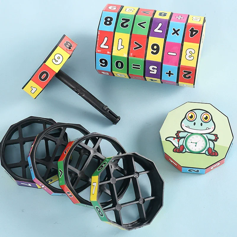 Elementary school students' Rubik's Cube for arithmetic addition subtraction multiplication and division in  education-Leplay