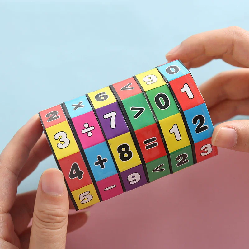 Elementary school students' Rubik's Cube for arithmetic addition subtraction multiplication and division in  education-Leplay