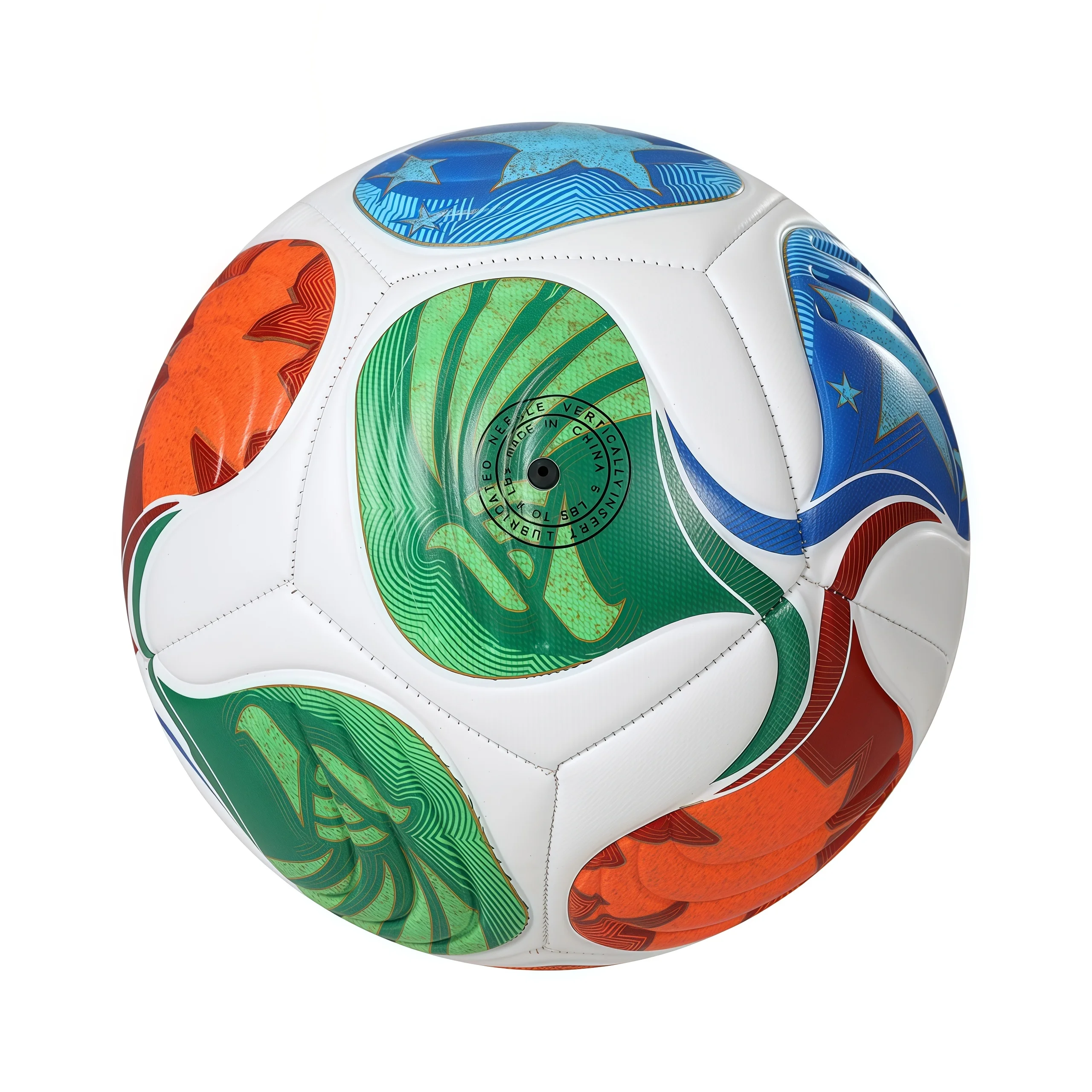 2026 Soccer Ball Professional Outdoors Sports Match Balls High Quality PU Material Training Seamless Football Standard Size 5-Leplay