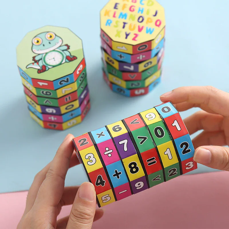Elementary school students' Rubik's Cube for arithmetic addition subtraction multiplication and division in  education-Leplay