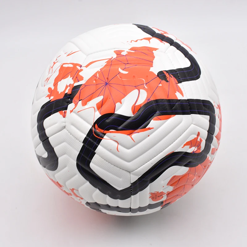 Soccer Balls Standard Size 5 Machine-Stitched Ball PU Material Sports League Outdoor Match Football Training Ball Futbol Voetbal-Leplay