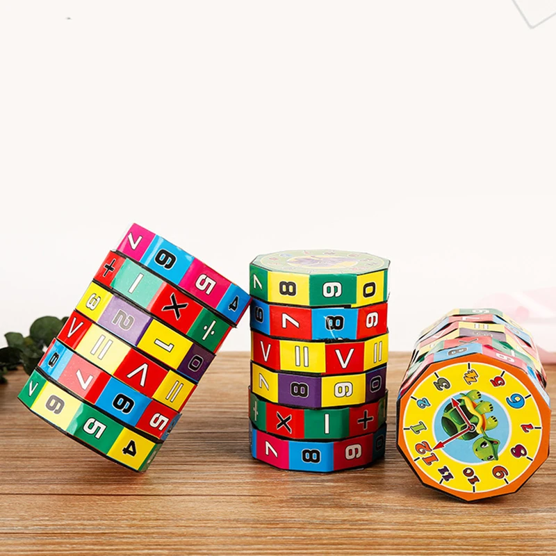 Elementary school students' Rubik's Cube for arithmetic addition subtraction multiplication and division in  education-Leplay