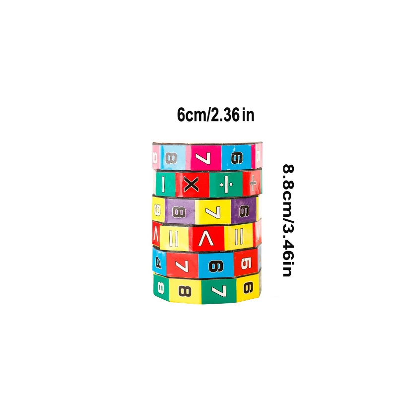 Elementary school students' Rubik's Cube for arithmetic addition subtraction multiplication and division in  education-Leplay
