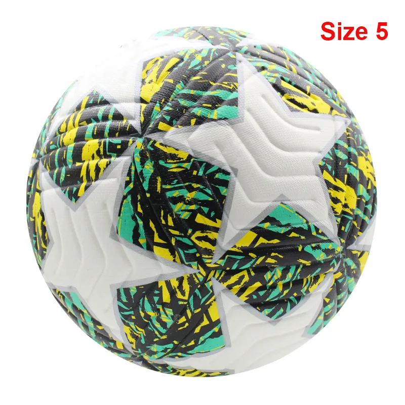 High Quality Soccer Balls Official Size 4/5 PU Material Seamless Goal Team Outdoor Match Game Football Training Ballon De Foot-Leplay