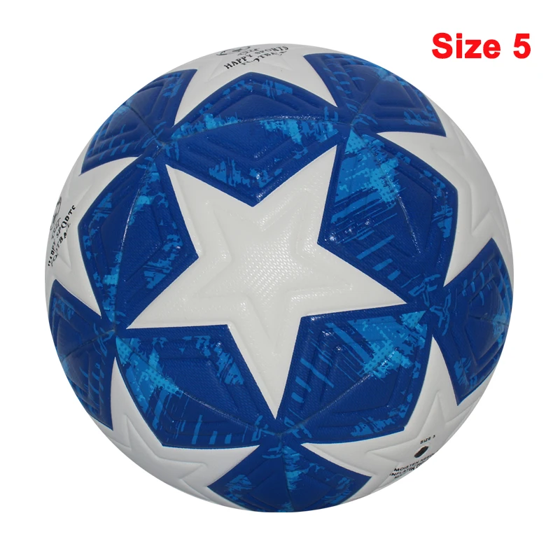 High Quality Soccer Balls Official Size 4/5 PU Material Seamless Goal Team Outdoor Match Game Football Training Ballon De Foot-Leplay