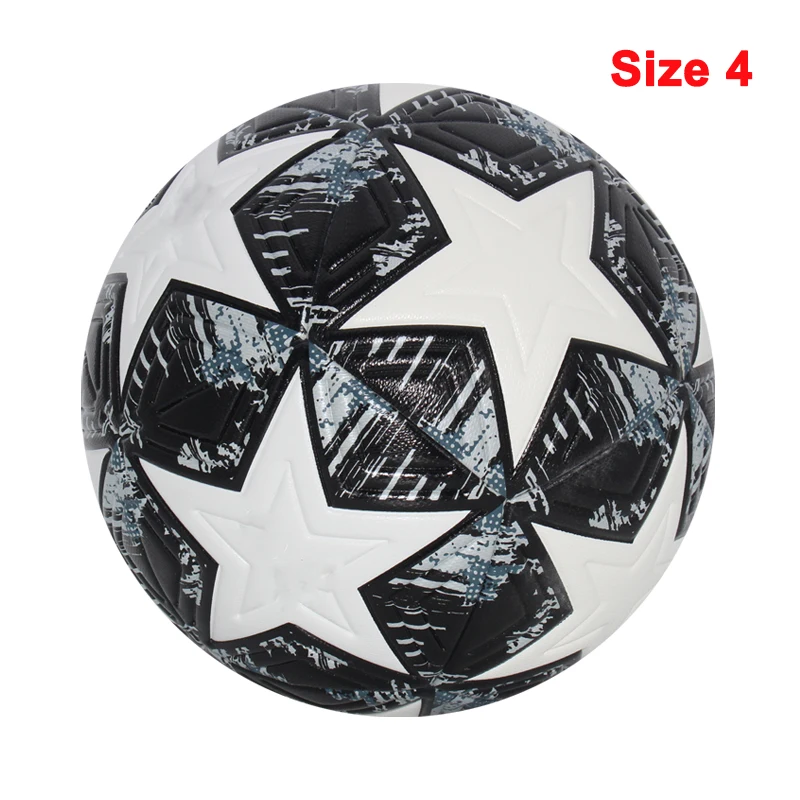 High Quality Soccer Balls Official Size 4/5 PU Material Seamless Goal Team Outdoor Match Game Football Training Ballon De Foot-Leplay