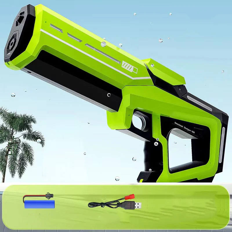 Electric Water Guns For Adults Powerful Squirt Automatic Water Suction Water Blasters Summer Outdoor Beach Toy For boys Kid Gift-Leplay
