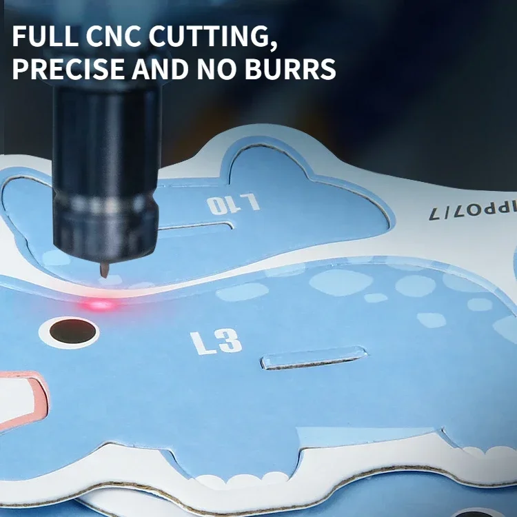 Children's 3D Puzzle Kindergarten Animal Puzzle Intelligence Early Education Toys Dinosaur Animal Model Paper 3-4-5-6 Years Old-Leplay