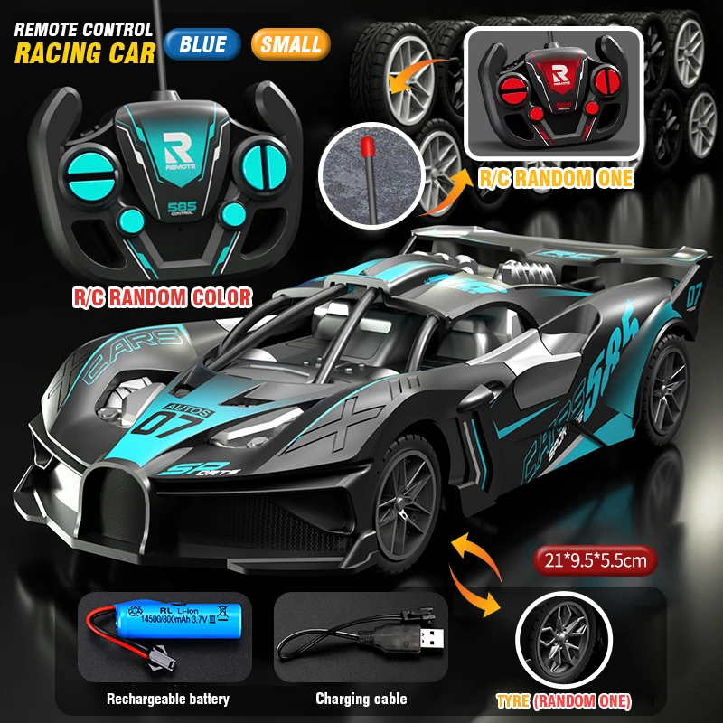 RC Car Toy Drift Racing Remote Control Car High Speed Off Road Racing Car Toys for Boys Christmas Indoor Outdoor Xmas Gifts-Leplay