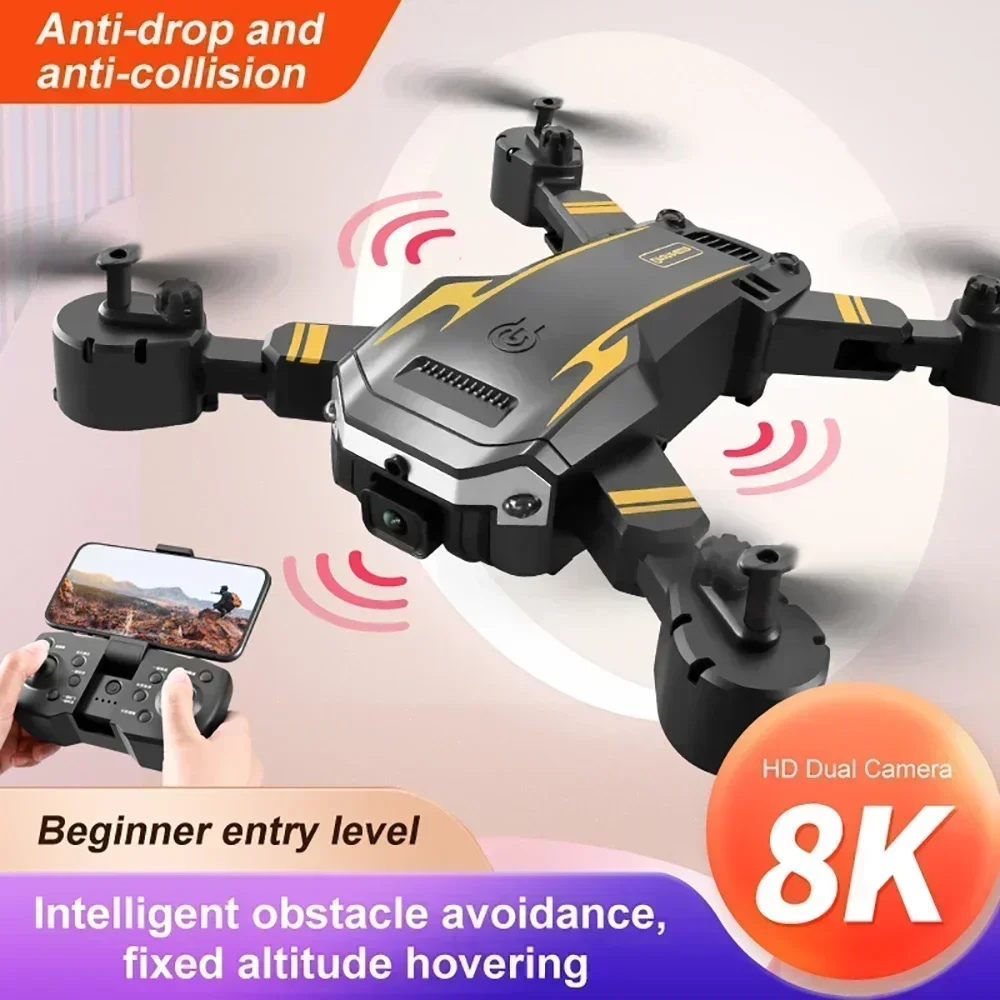 New G6 Drone 8K 5G GPS Professional HD 360 ° Aerial Photography Dual-Camera Foldables Obstacles Avoidanc Brushless Quadrotor 5KM-Leplay
