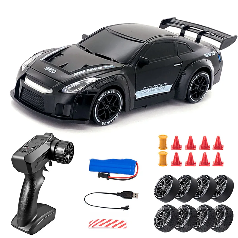 1: 24 Speed Four-wheel Drive RC Drift Remote Control Car 2.4G Remote Control Racing Car Children Electric Toy Christmas Gift-Leplay