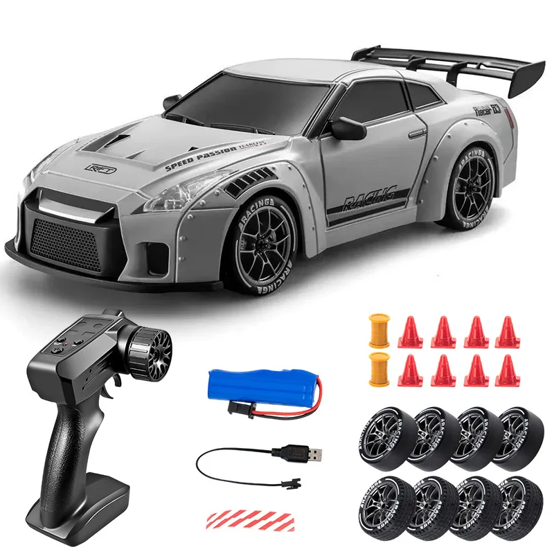 1: 24 Speed Four-wheel Drive RC Drift Remote Control Car 2.4G Remote Control Racing Car Children Electric Toy Christmas Gift-Leplay