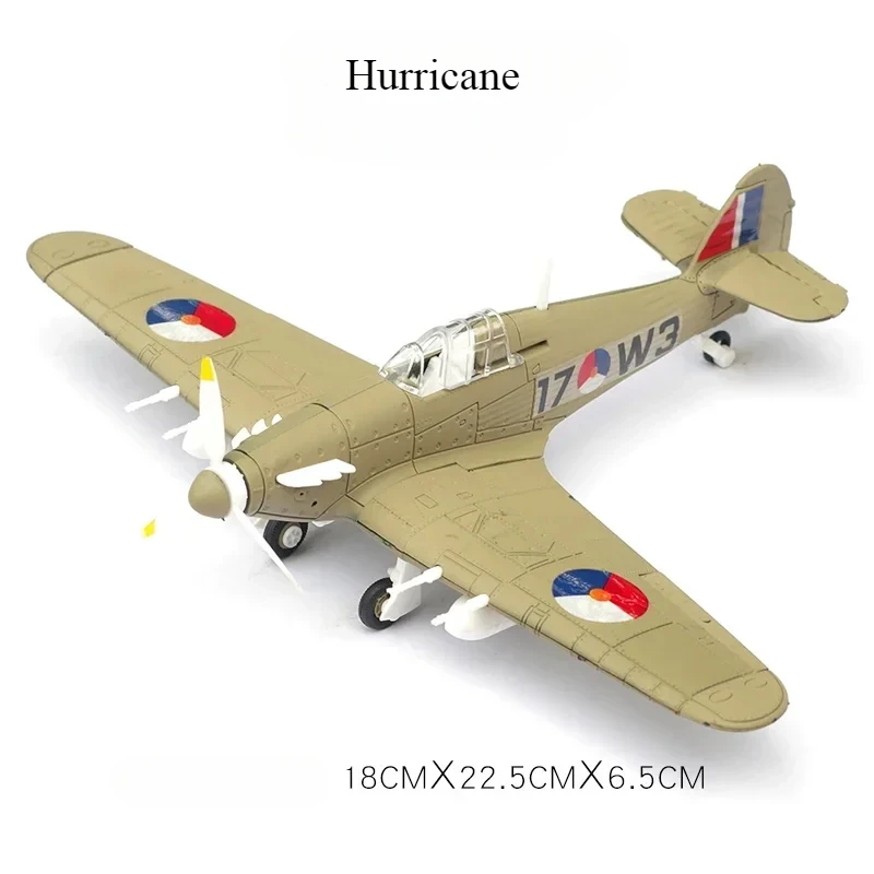 1/48 WWII American Corsair Mustang British Spitfire Hurricane German BF109 Fighter Jet Plastic Assembled Airplane Model Kit Toy-Leplay