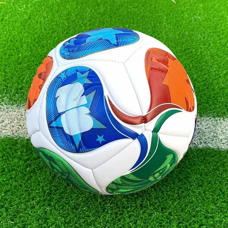 2026 Soccer Ball Professional Outdoors Sports Match Balls High Quality PU Material Training Seamless Football Standard Size 5-Leplay