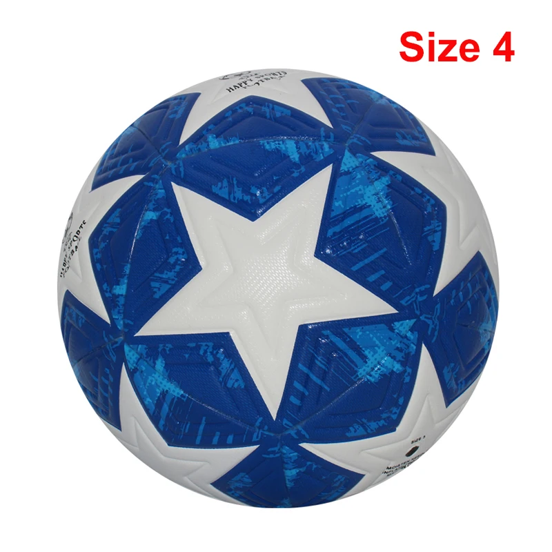 High Quality Soccer Balls Official Size 4/5 PU Material Seamless Goal Team Outdoor Match Game Football Training Ballon De Foot-Leplay