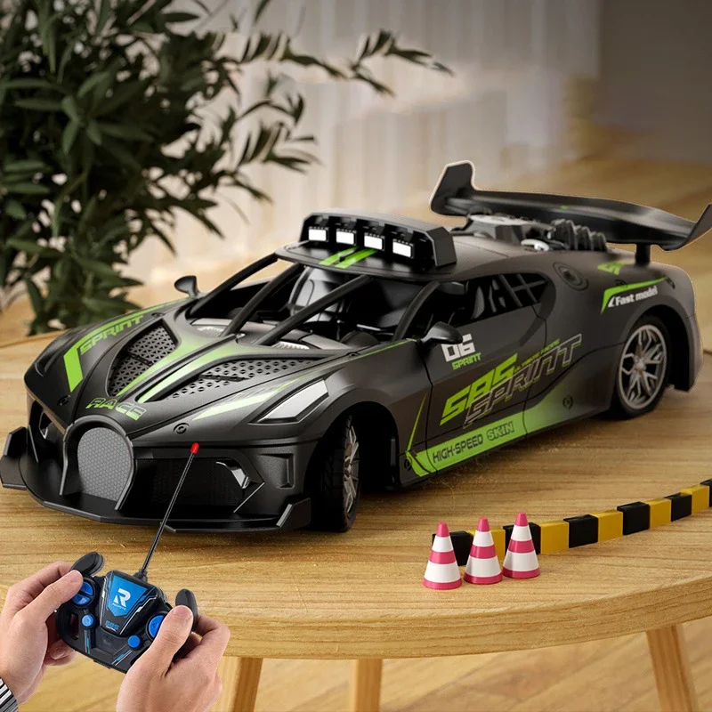 RC Car Toy Drift Racing Remote Control Car High Speed Off Road Racing Car Toys for Boys Christmas Indoor Outdoor Xmas Gifts-Leplay