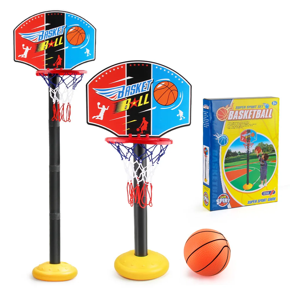 Toddler Adjustable Basketball Hoop 52-115CM Stand Rack for Kids Baby Outdoor Indoor Ball Sport Backboard Rim Shoot Children Toy-Leplay