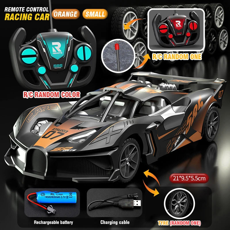 RC Car Toy Drift Racing Remote Control Car High Speed Off Road Racing Car Toys for Boys Christmas Indoor Outdoor Xmas Gifts-Leplay