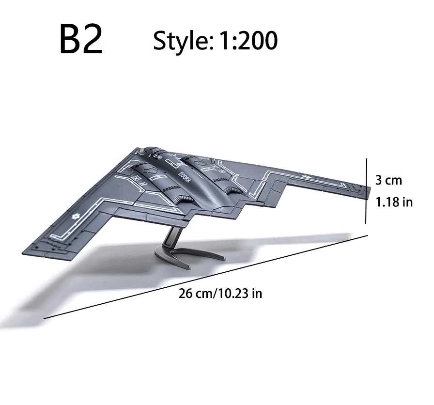 Creative Military Series Building Blocks B2 Stealth Bomber F22 A10 SU57 Fighter Helicopter Model Toys For Kids Gift-Leplay