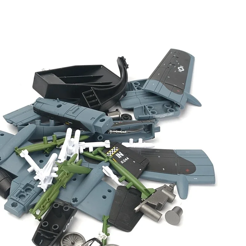 Military Series Building Blocks A-10 Thunderbolt II Support Attack Aircraft Model F14 Tomcat Fighter Toys Kids Boy Birthday Gift-Leplay