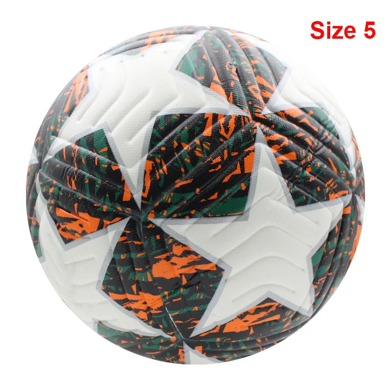 High Quality Soccer Balls Official Size 4/5 PU Material Seamless Goal Team Outdoor Match Game Football Training Ballon De Foot-Leplay