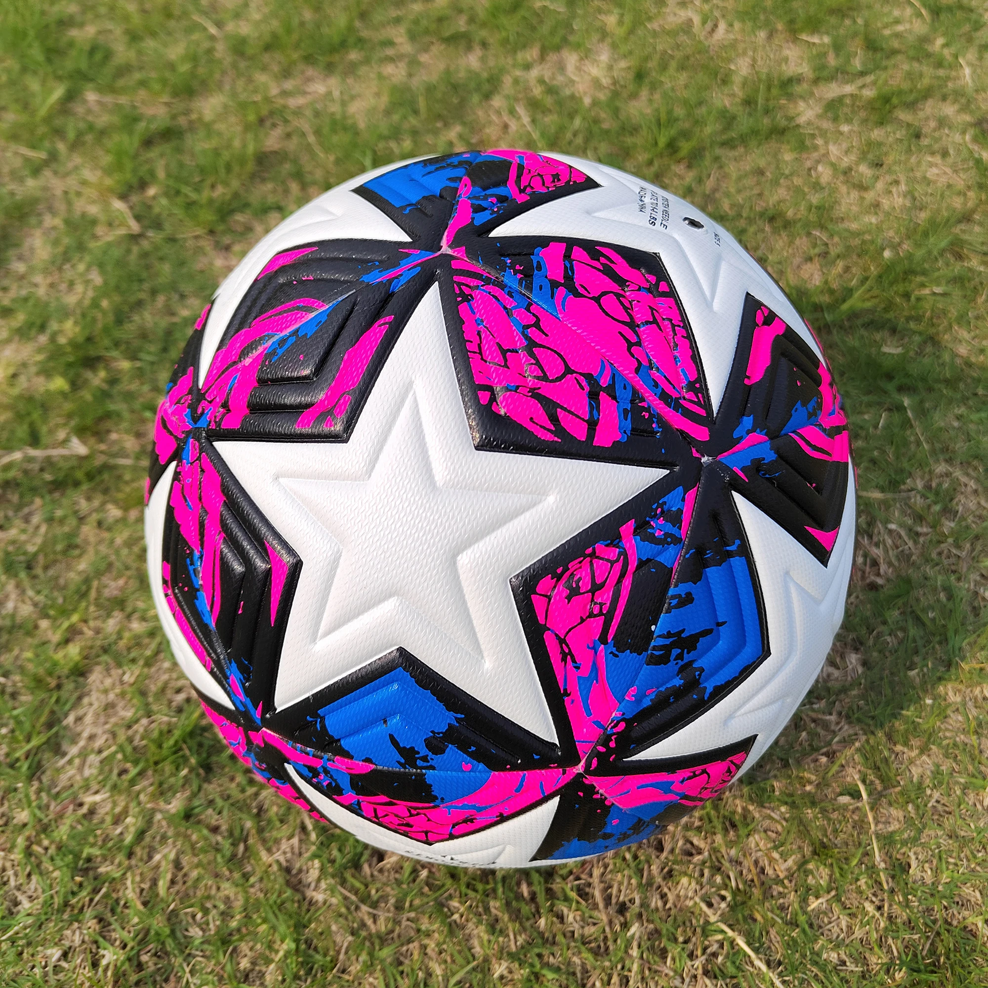 High Quality Soccer Balls Official Size 4/5 PU Material Seamless Goal Team Outdoor Match Game Football Training Ballon De Foot-Leplay