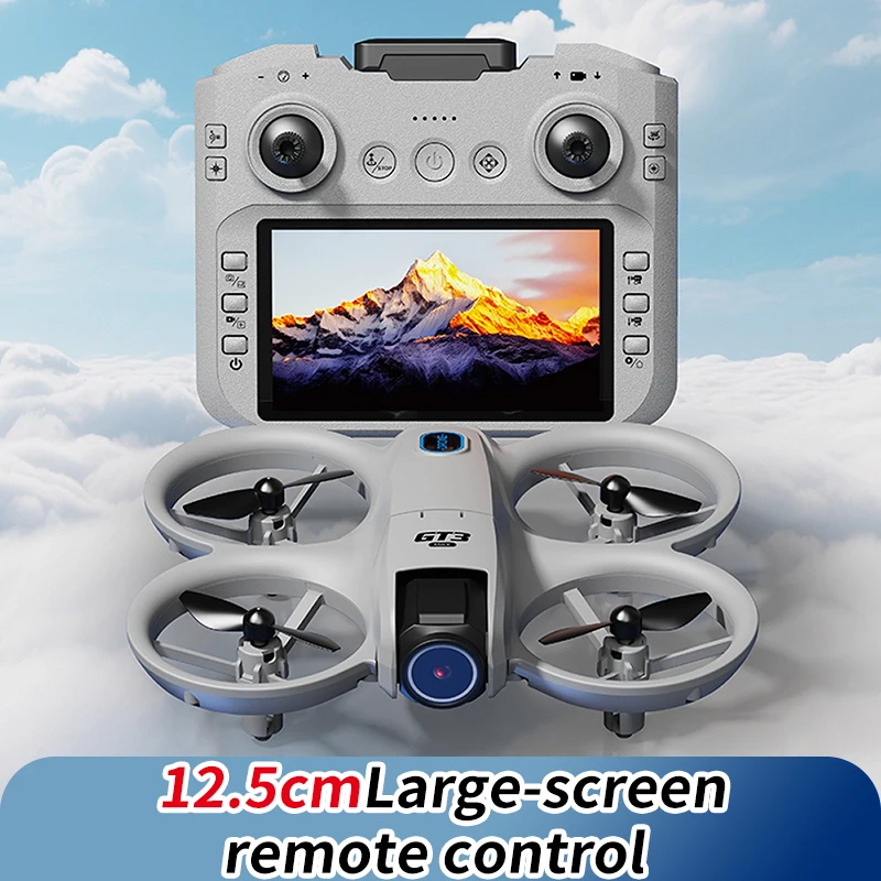 New GT3 MAX Drone 8K HD 4.3" Remote Control Headless Mode Helicopter 360° Flip Quadcopter Toys Mini Drone Fors Kid Toy Gifts-Leplay