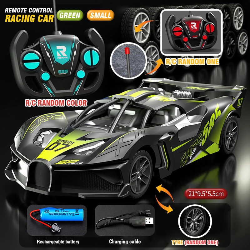 RC Car Toy Drift Racing Remote Control Car High Speed Off Road Racing Car Toys for Boys Christmas Indoor Outdoor Xmas Gifts-Leplay