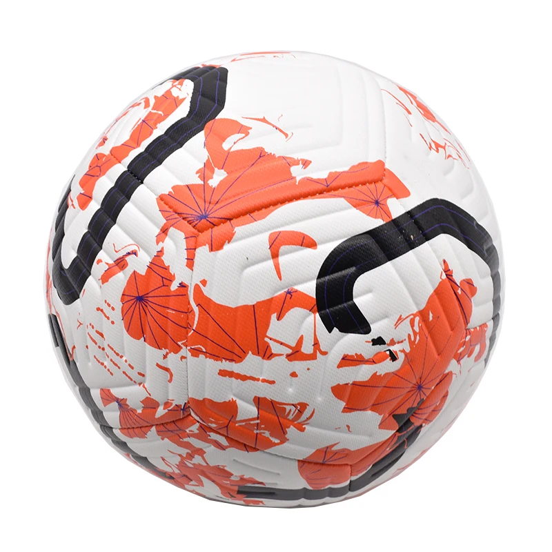 Soccer Balls Standard Size 5 Machine-Stitched Ball PU Material Sports League Outdoor Match Football Training Ball Futbol Voetbal-Leplay