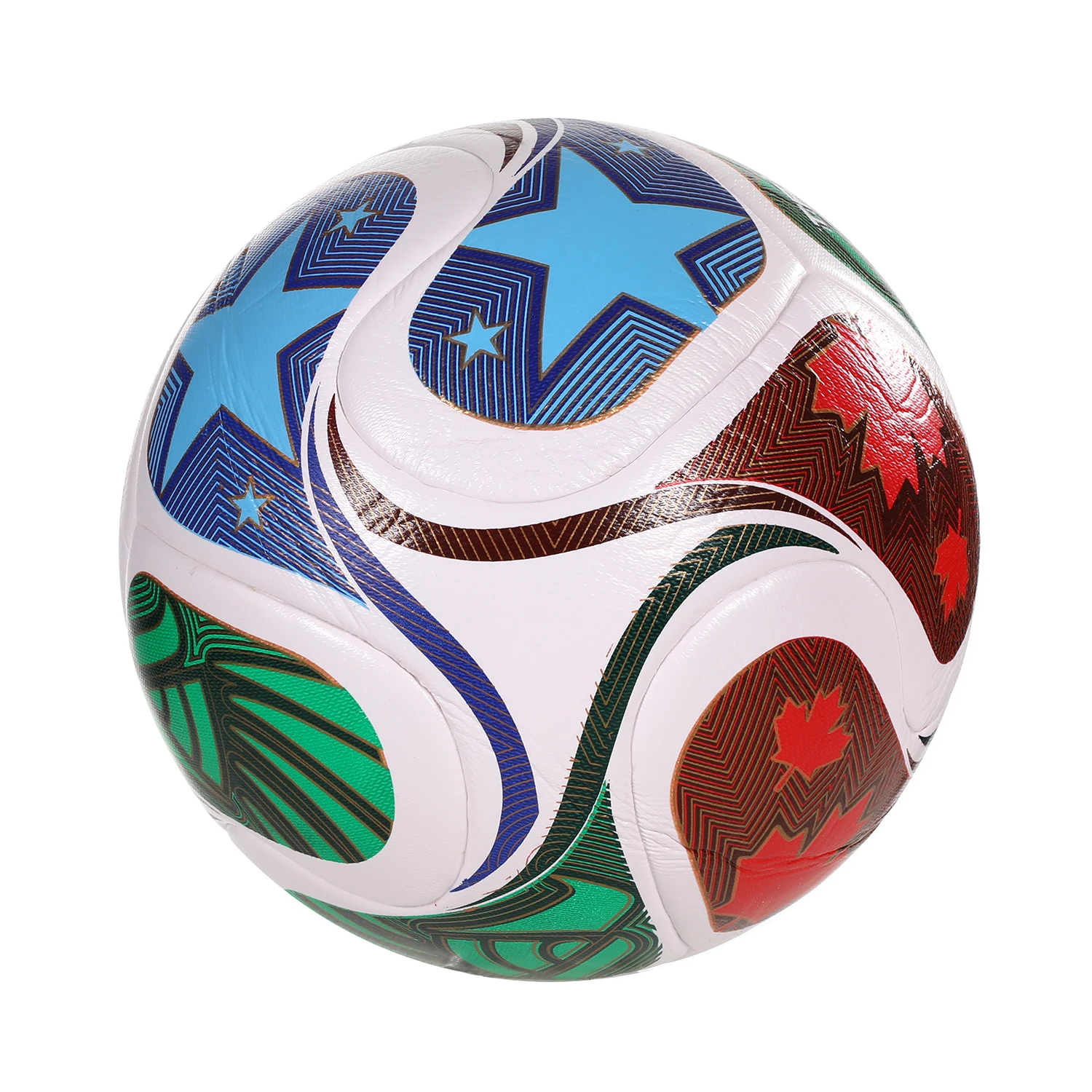2026 High Quality Soccer Ball Official Size 5 PU Material Seamless Wear Resistant Match Training Football Futbol Voetbal Bola-Leplay