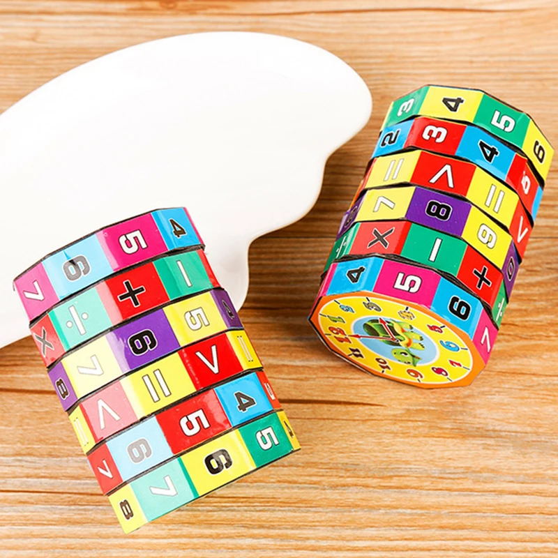 Elementary school students' Rubik's Cube for arithmetic addition subtraction multiplication and division in  education-Leplay