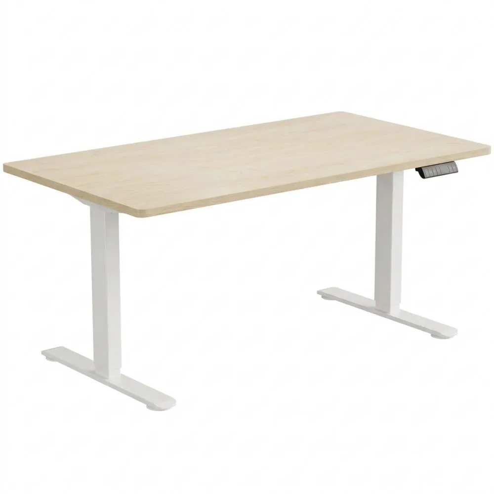 Escritorio Ajustable en Altura 160 x 80 cm con Función de Memoria