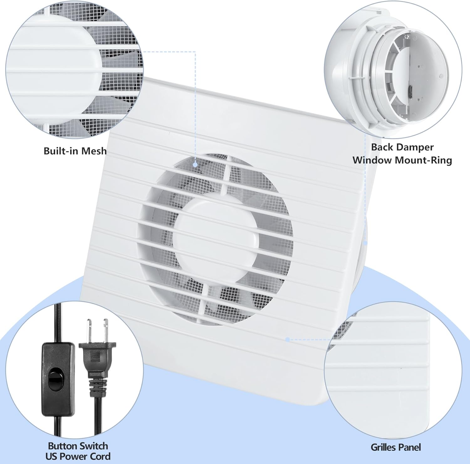 4inch Exhaust Fan