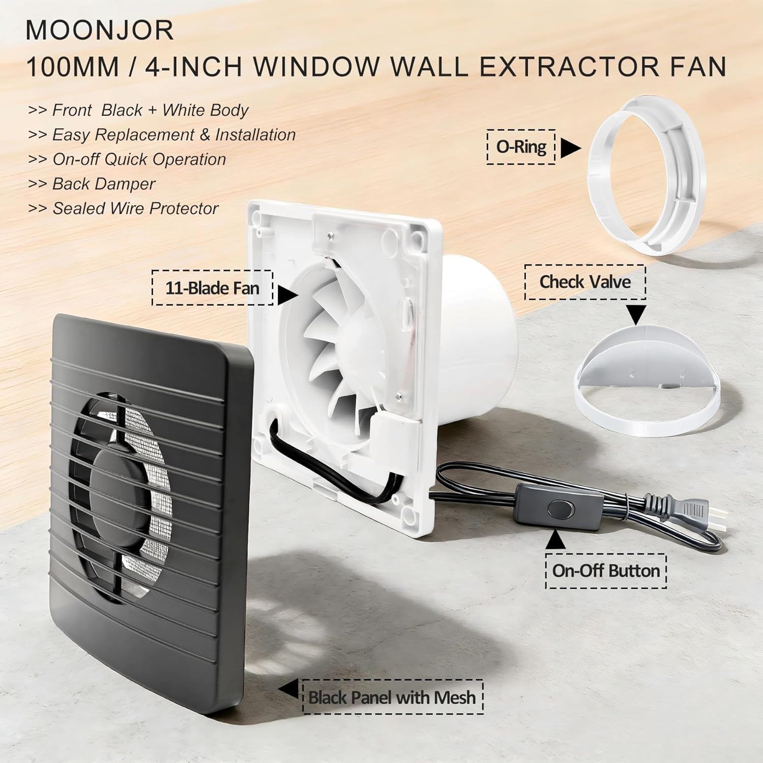 4inch Exhaust Fan