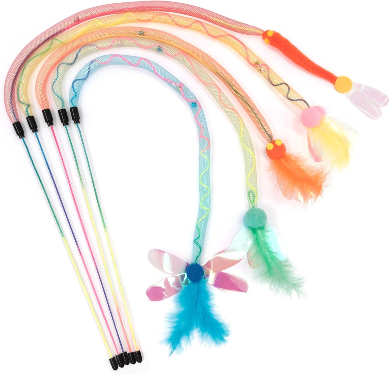 Cat Rainbow Wand Toy