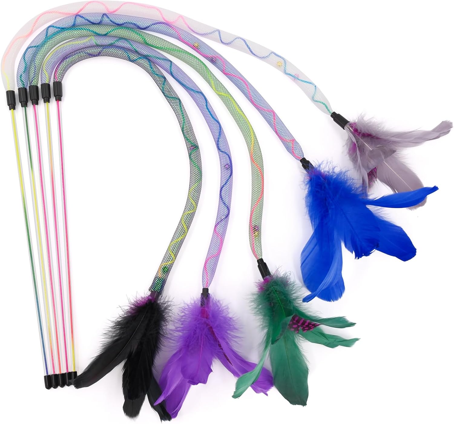Cat Rainbow Wand Toy