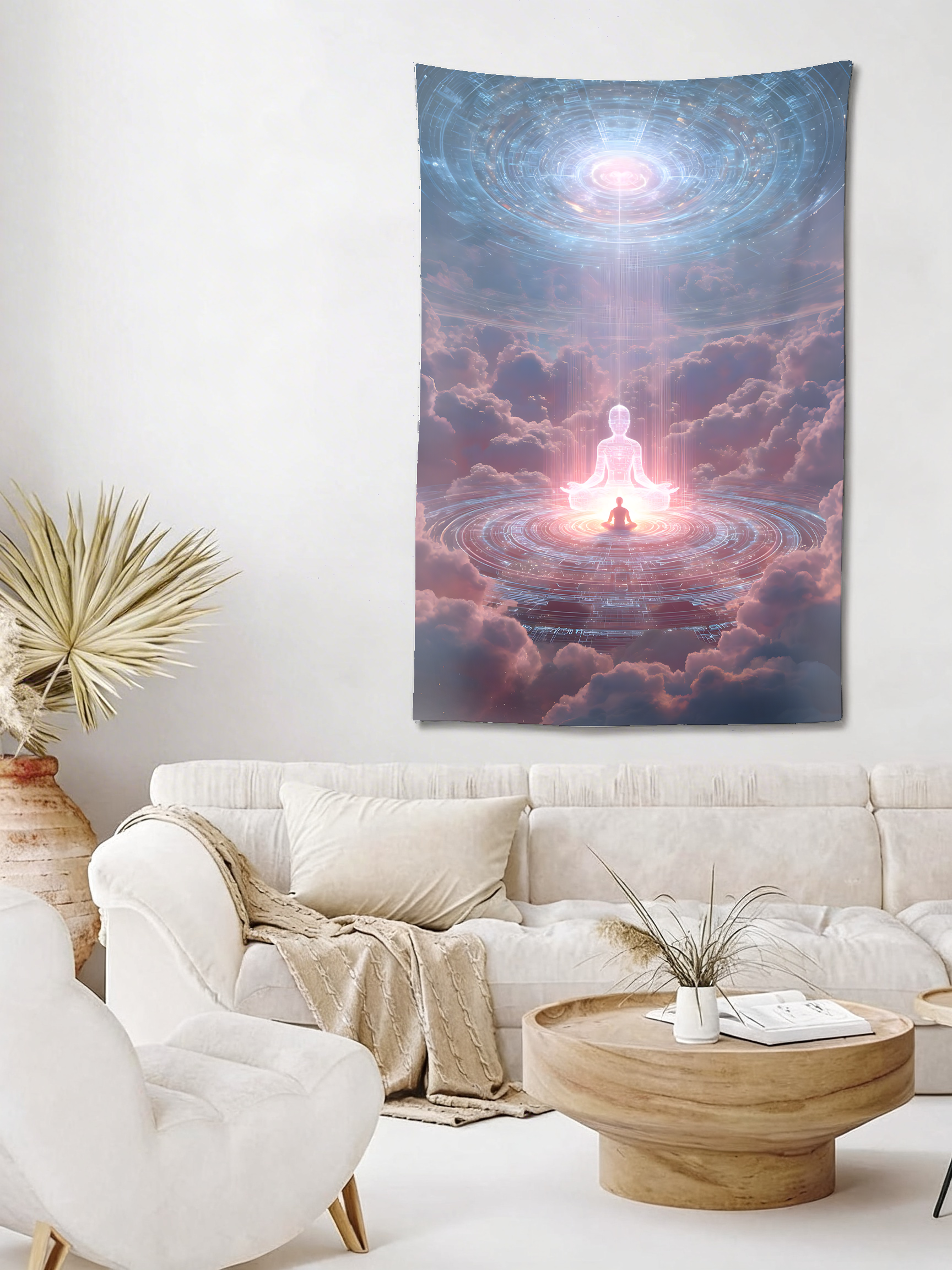 Hanging Cloth Background Cloth Large Size Wide Room Decoration Short Plush Tapestry