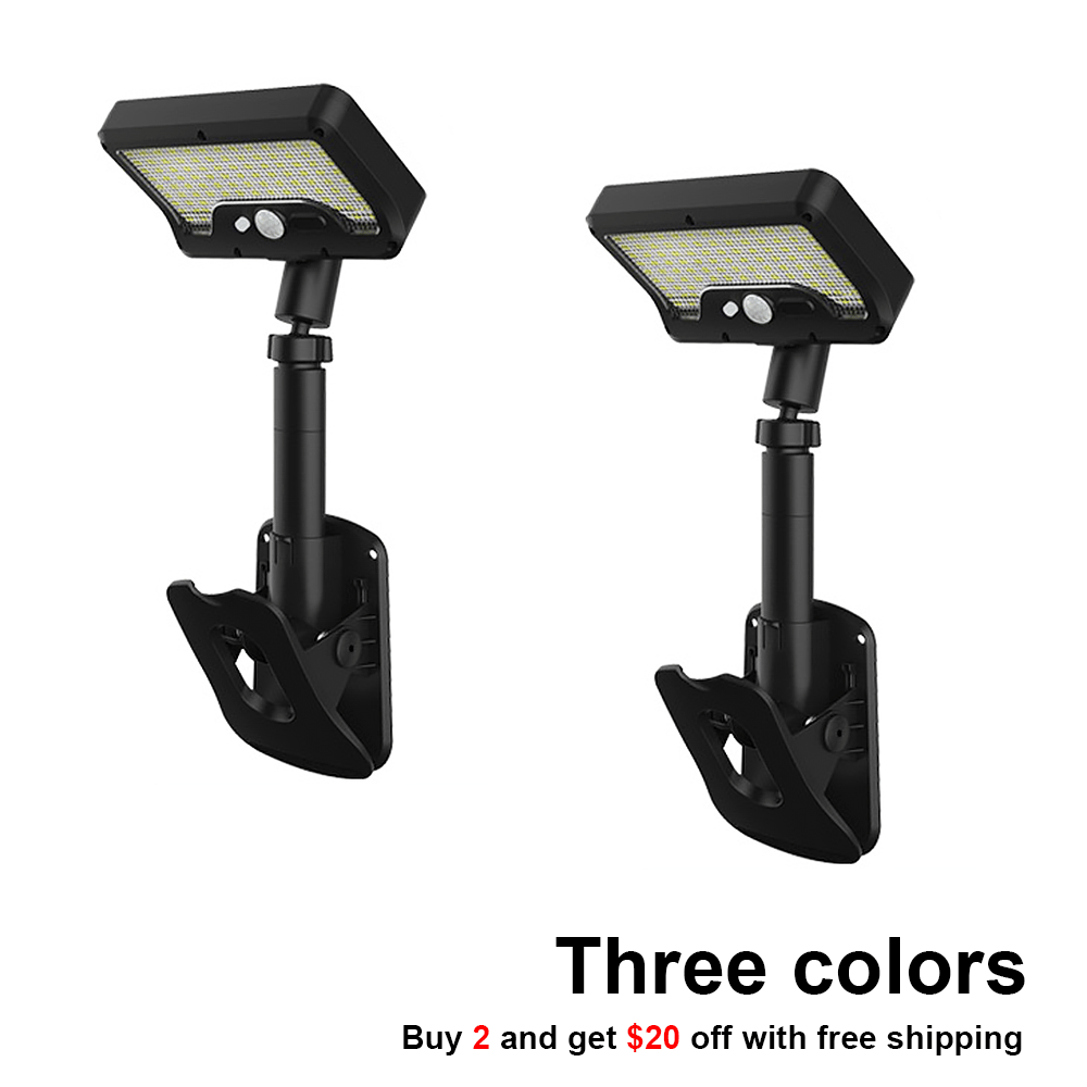 🌞 Outdoor Clip-On Solar Motion Sensor Light